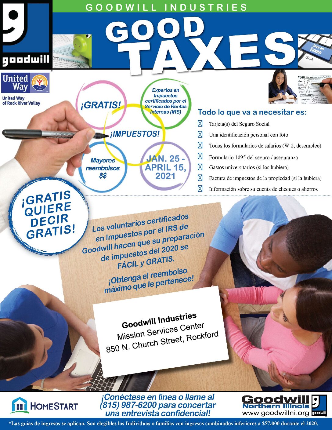 Goodwill Taxes PreparedSpanish Talcott Library