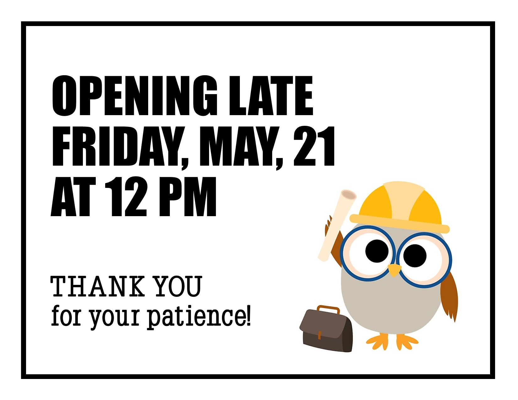 Attention Opening Late May 21 Talcott Library attention-opening-late-may-21-talcott-library