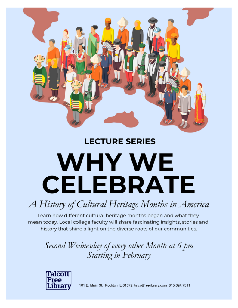 Why We Celebrate Lecture Series: August Break